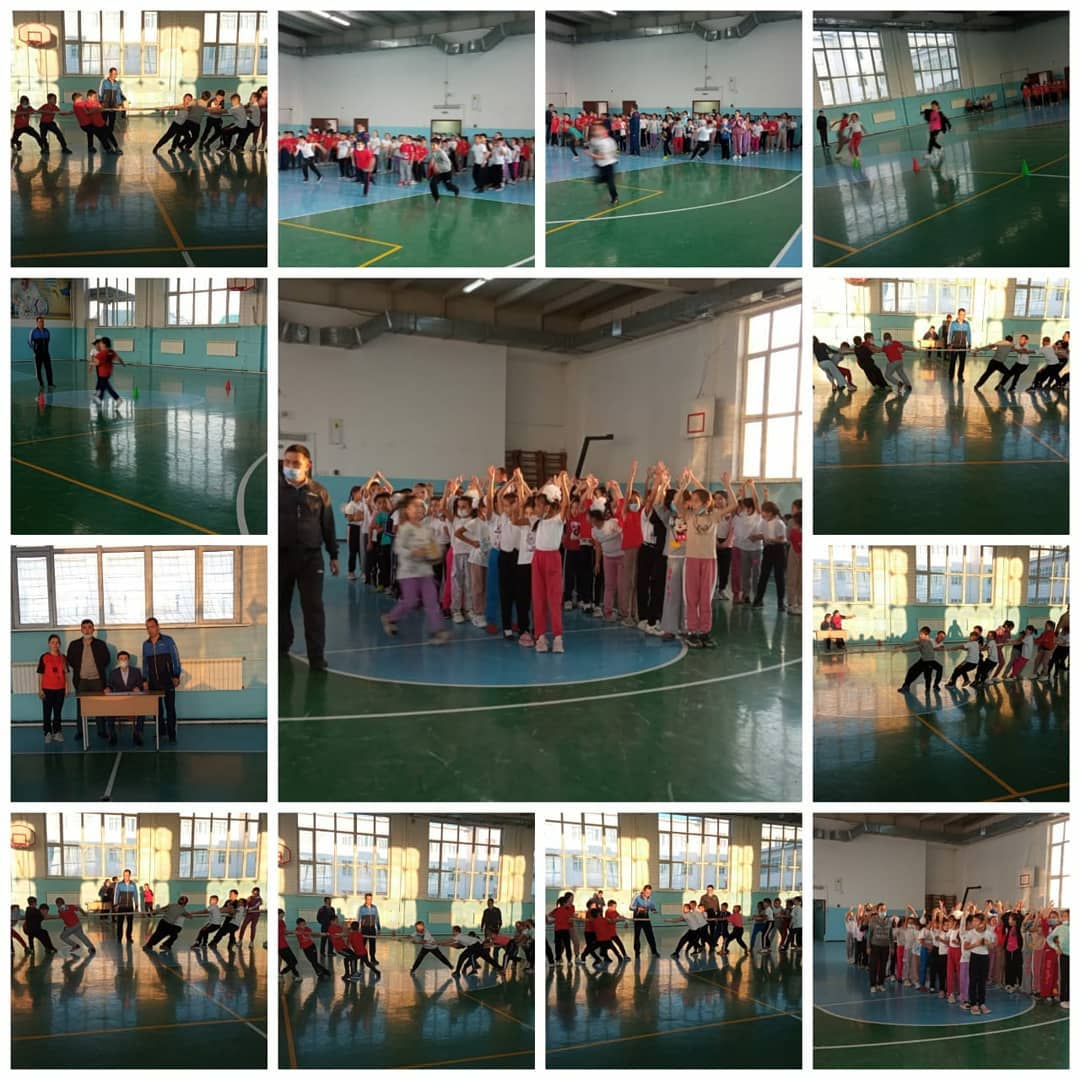 "Көңілді сөре" Қазақстан Республикасы Тәуелсіздігінің 30 жылдығына орай мектептің 4 сынып оқушыларының арасында «Көңілді сөре" эстафеталық жарысы өткізілді. Ұйымдастырушылар: дене шынықтыру пәнінің мұғалімдері