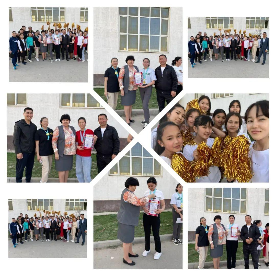 13.04.2022ж дене шынықтыру пәнінің мұғалімдері Кенжебаев Хамит, Тастекеева Тоғжан жас мамандар арасында "Жүзден жүйрік, мыңнан тұлпар" жеңіл атлетикадан 1100м қашықтыққа жүгіруден сайыс ұйымдастырды.